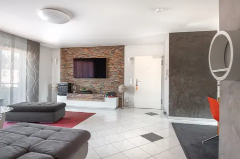 Wohnzimmer 2 – Etagenwohnung in Aschaffenburg